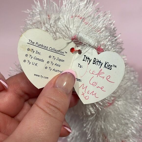 2005 Original Ty Punkies Collection Itty Bitty Kiss the Cat Excellent Condition - Picture 7 of 10